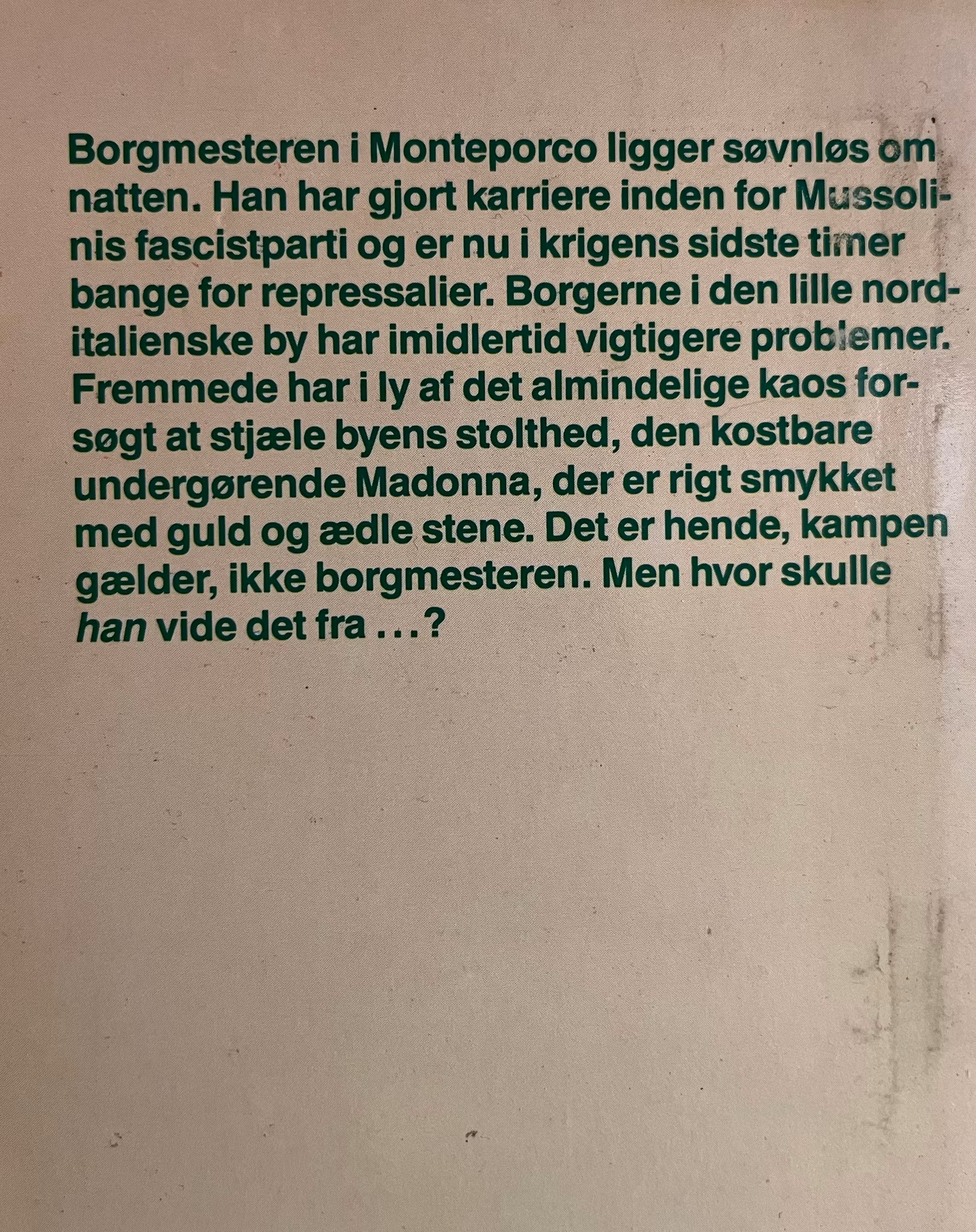Borgmesteren i Monteporro