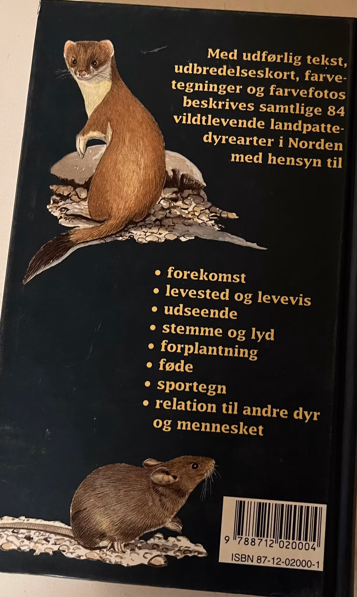 Bog - Nordens Pattedyr