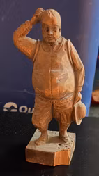 Figur i træ - 13,5 cm