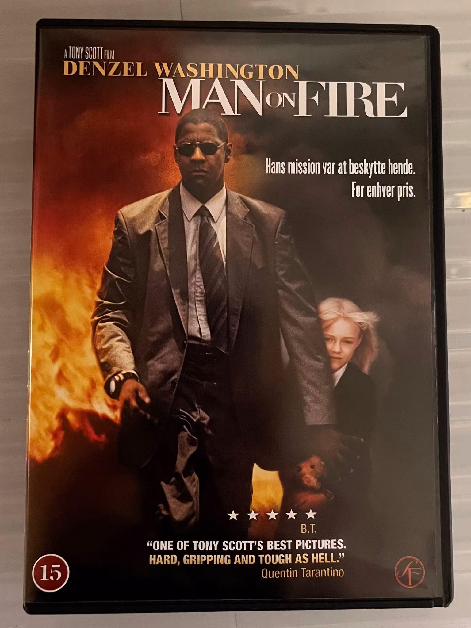Man on fire