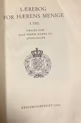 Lærebog for hærens menige - 1 del
