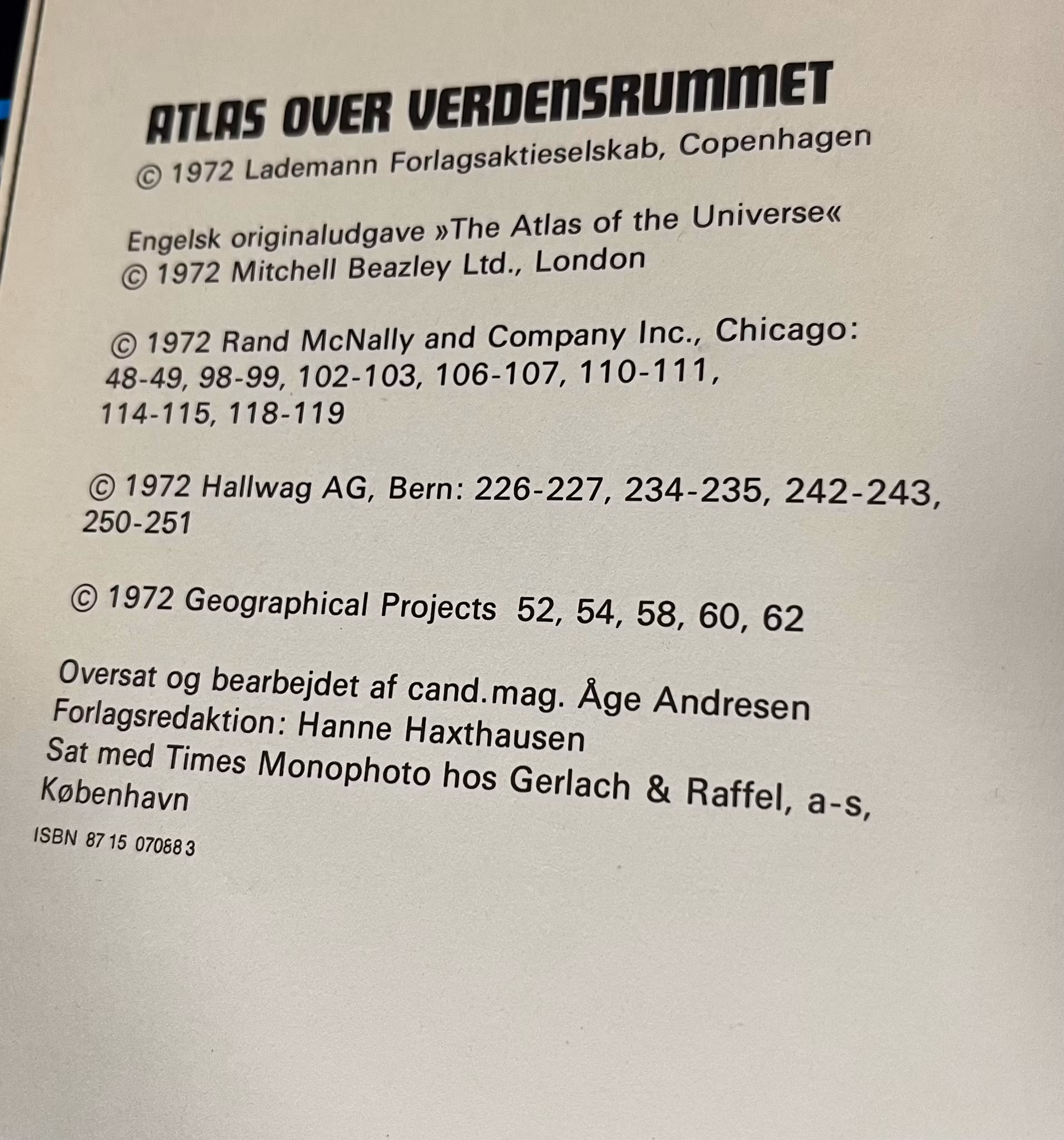 Atlas over verdensrummet