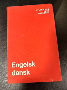 Engelsk / Dansk ordbog