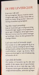 De fire leveregler