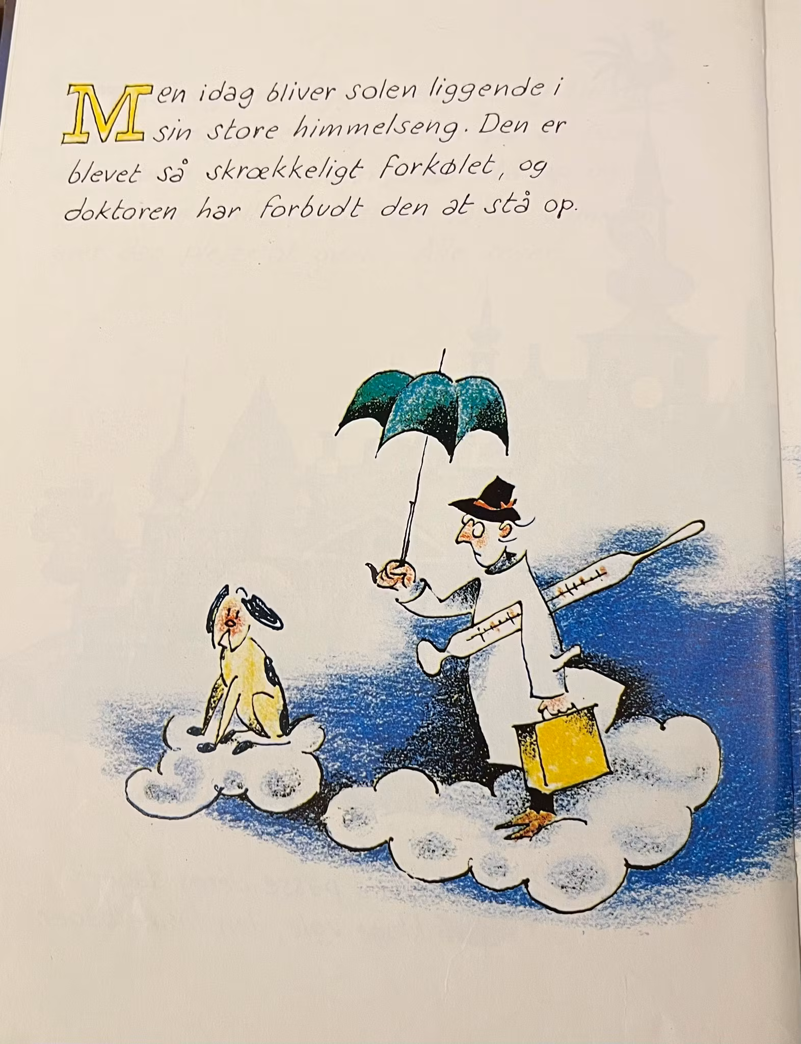 Da solen blev forkølet