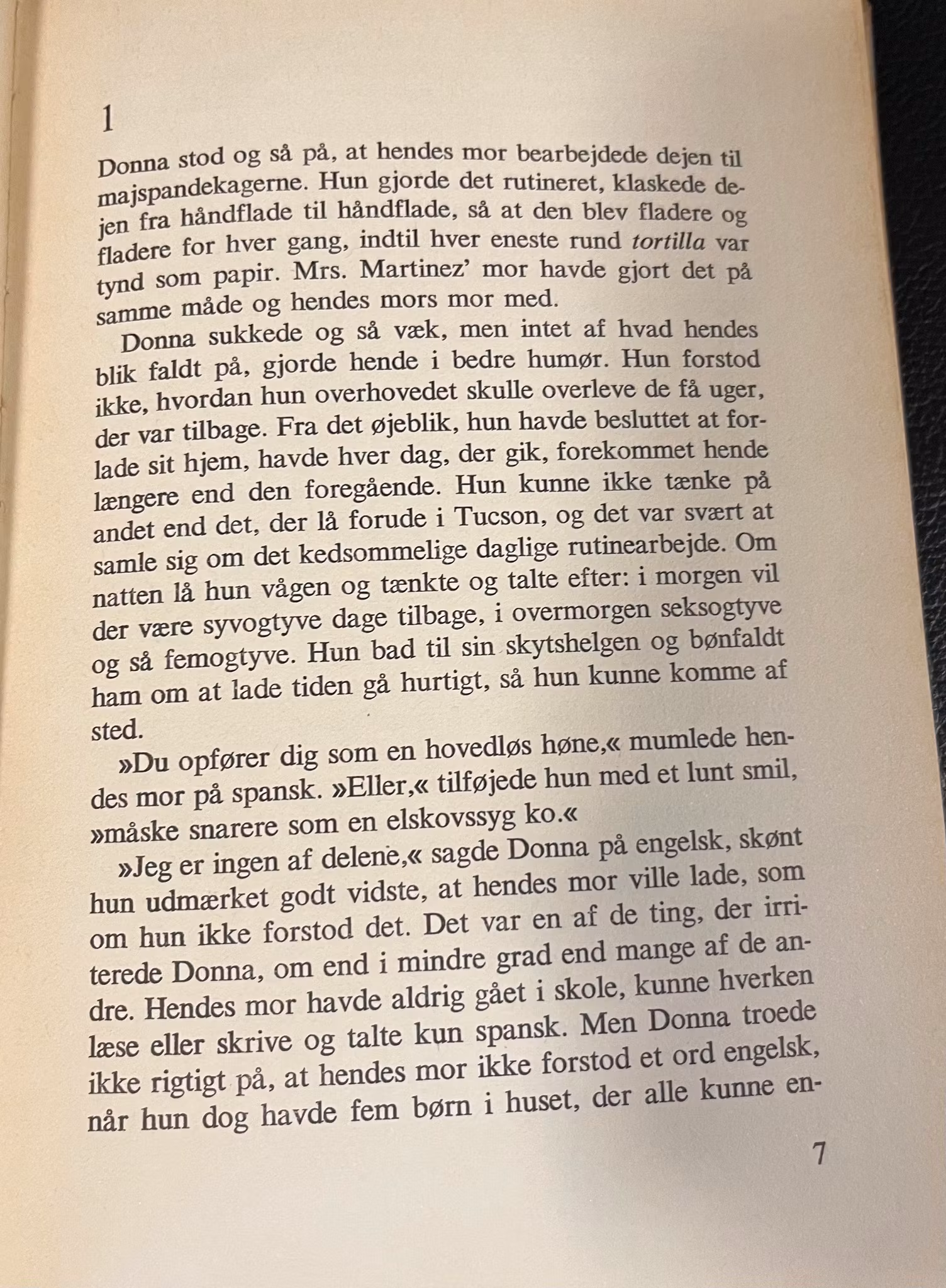 Donna finder svaret
