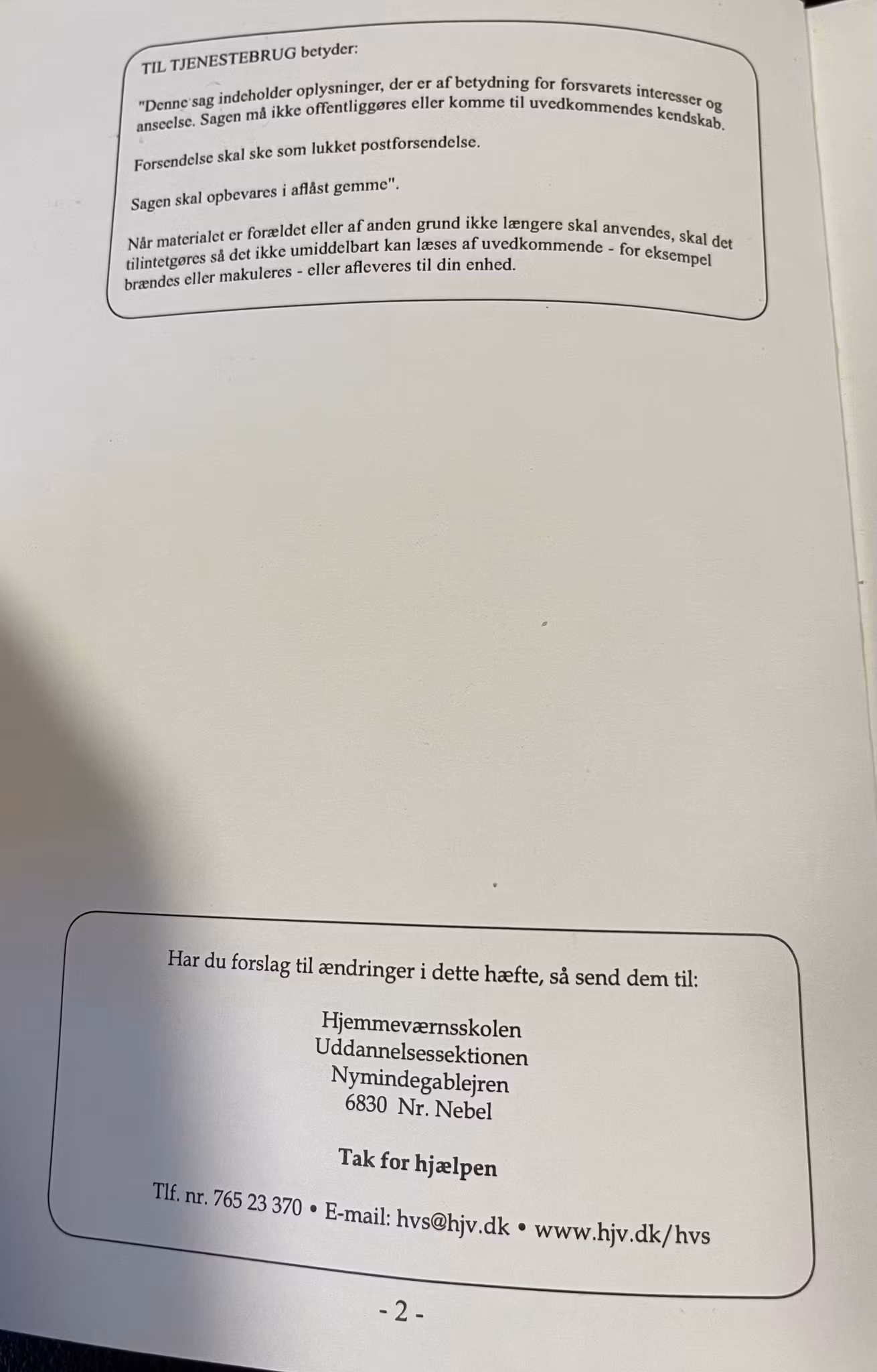 Håndbog i Politifunktionstjeneste