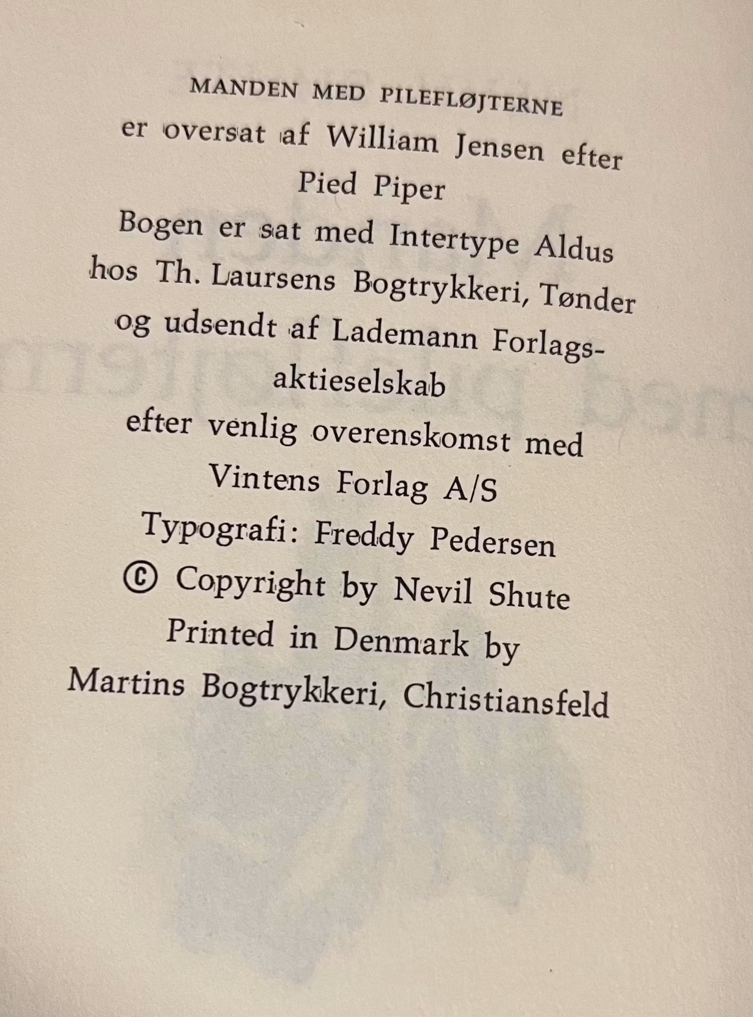 Manden med Pilefløjterne