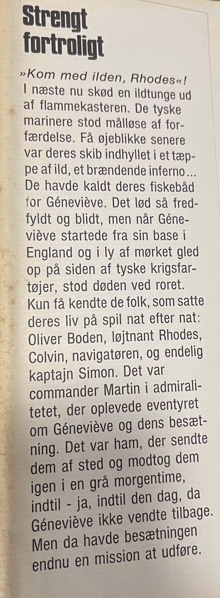 Strengt Fortroligt