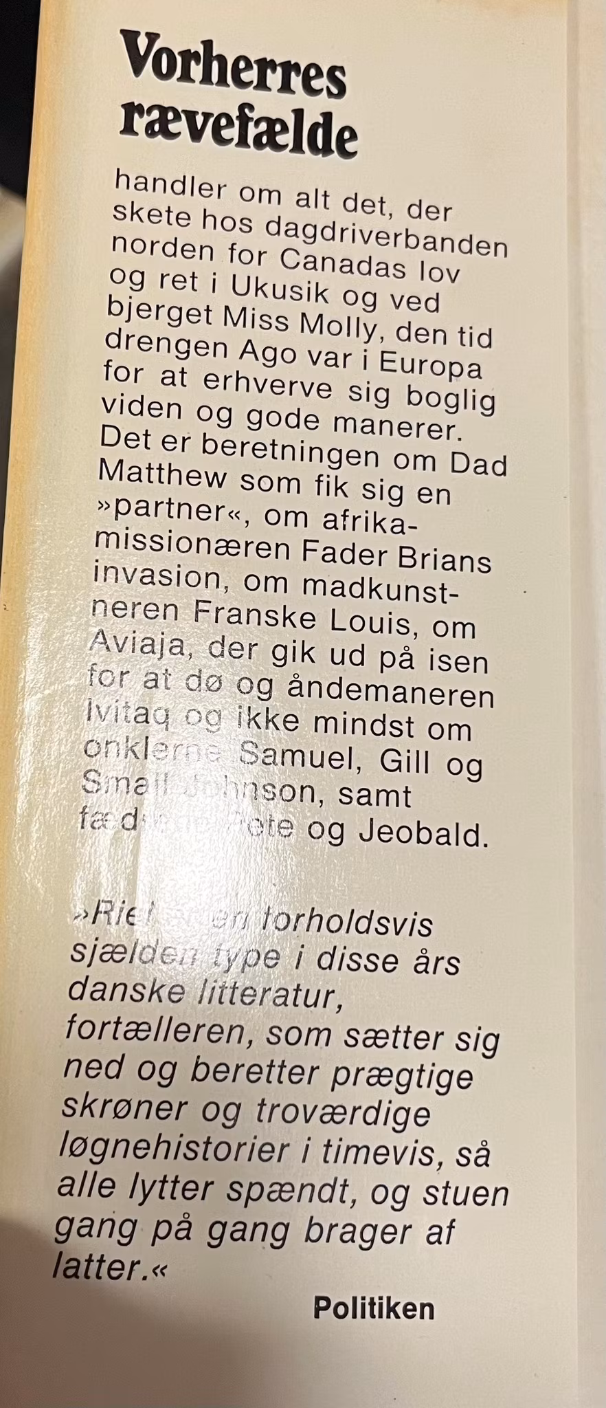 Vorherres Rævefælde - 2