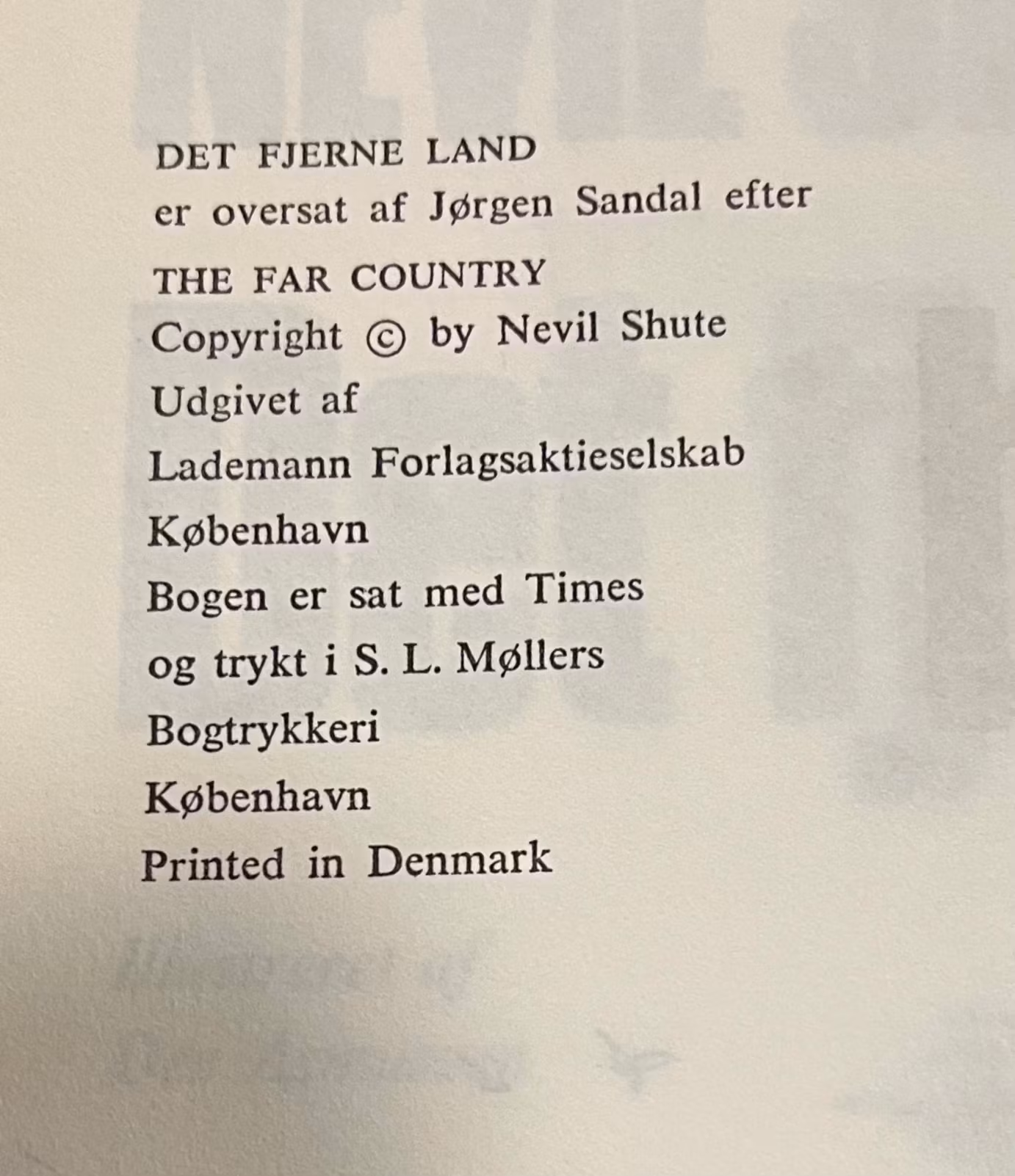 Det fjerne land