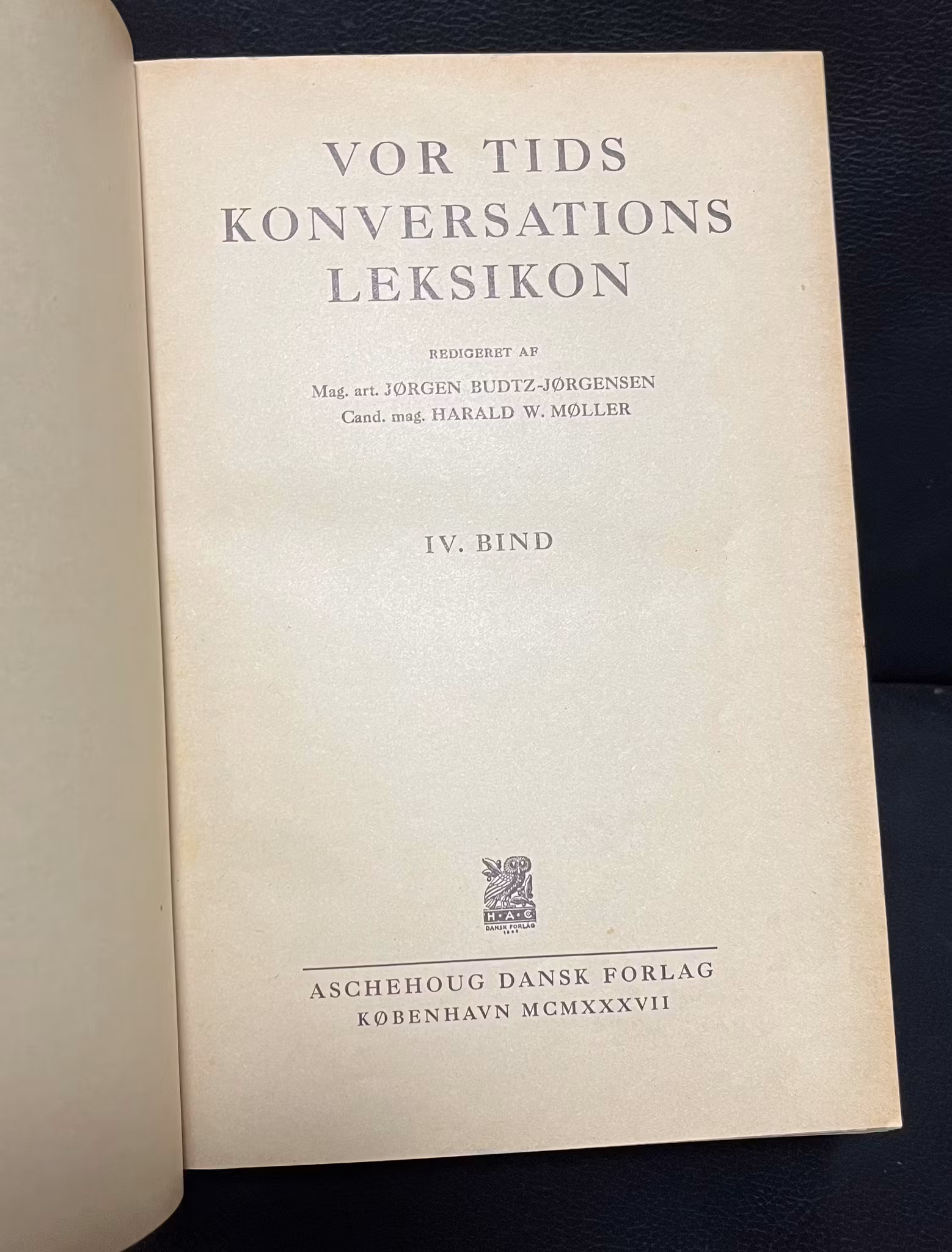 Vor tids konservations leksikon - bind 4