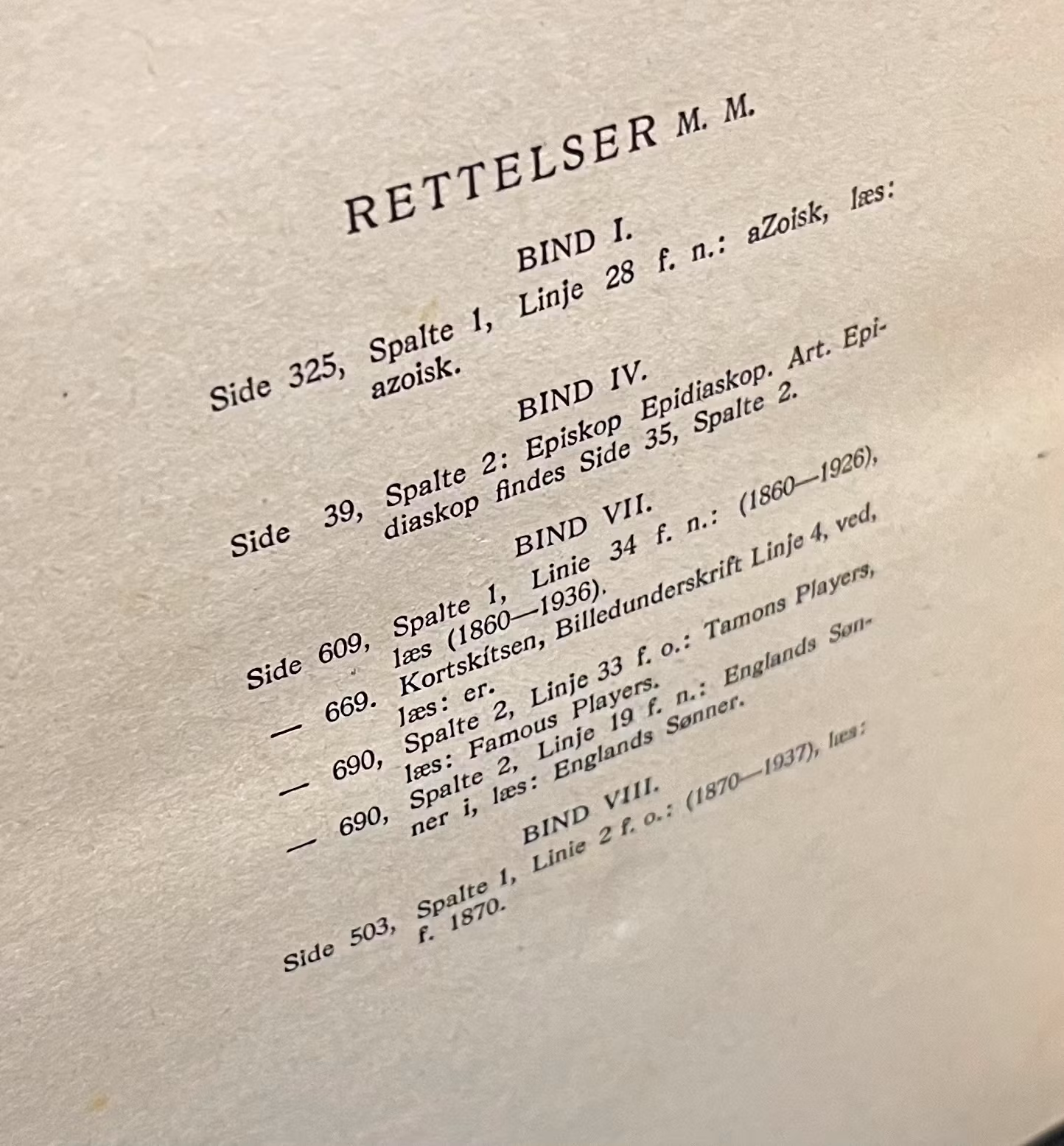 Vor tids konservations leksikon - bind 9
