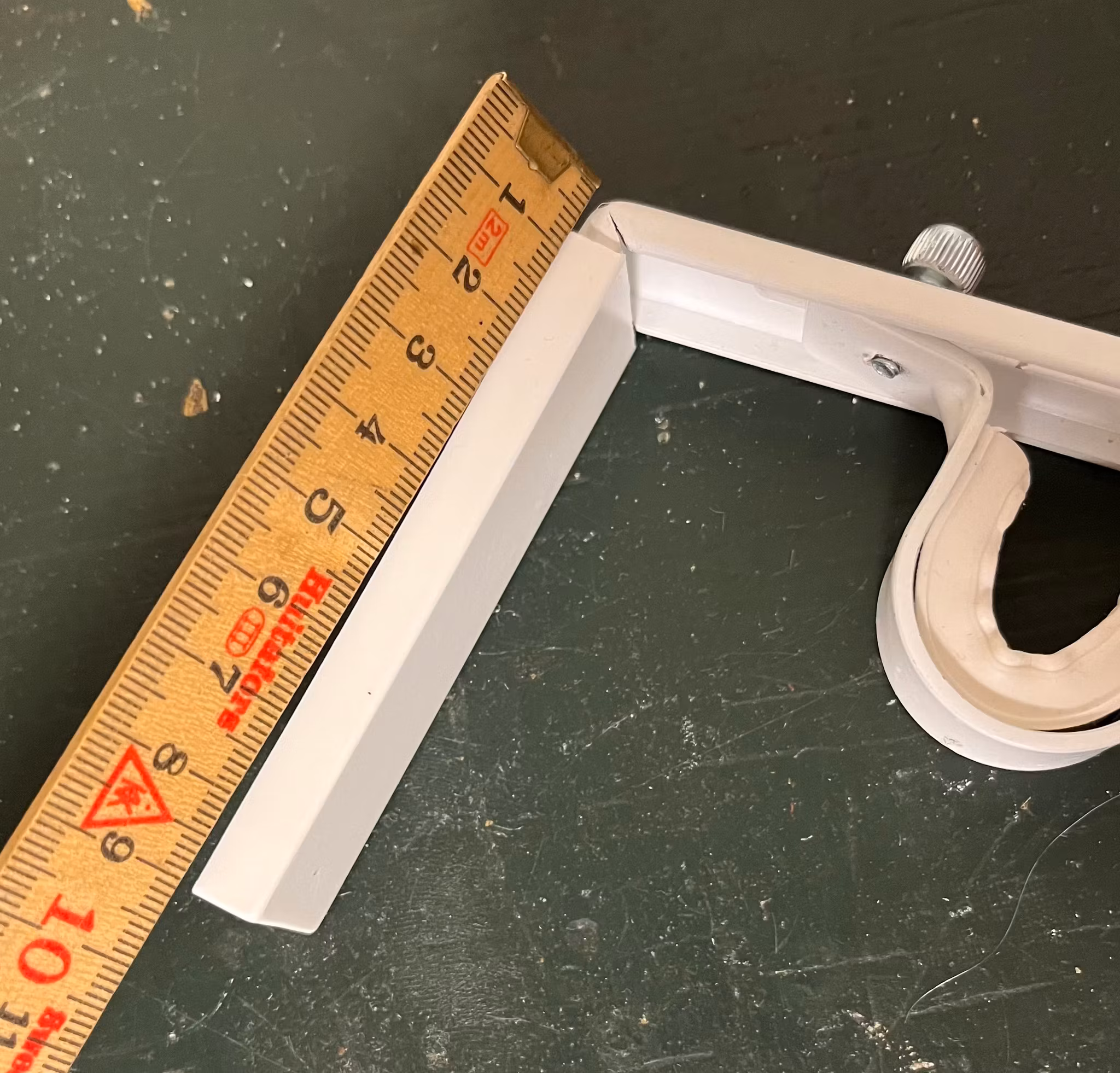 Dobbelt Gardinstang holder