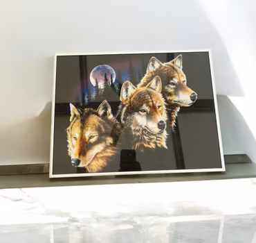 UlveBillede 40x30