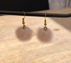 Pom Pom Øreringe