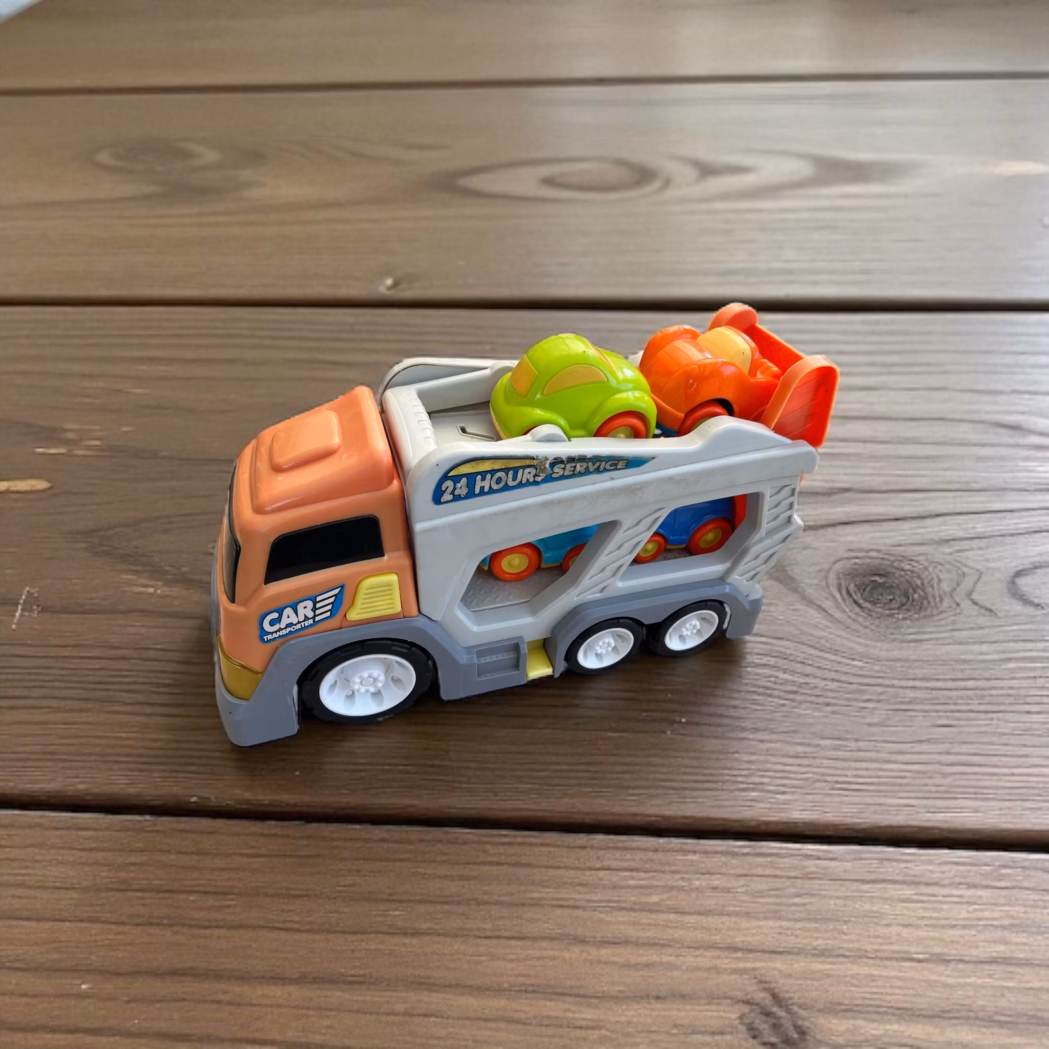 Legetøjsbiltransporter