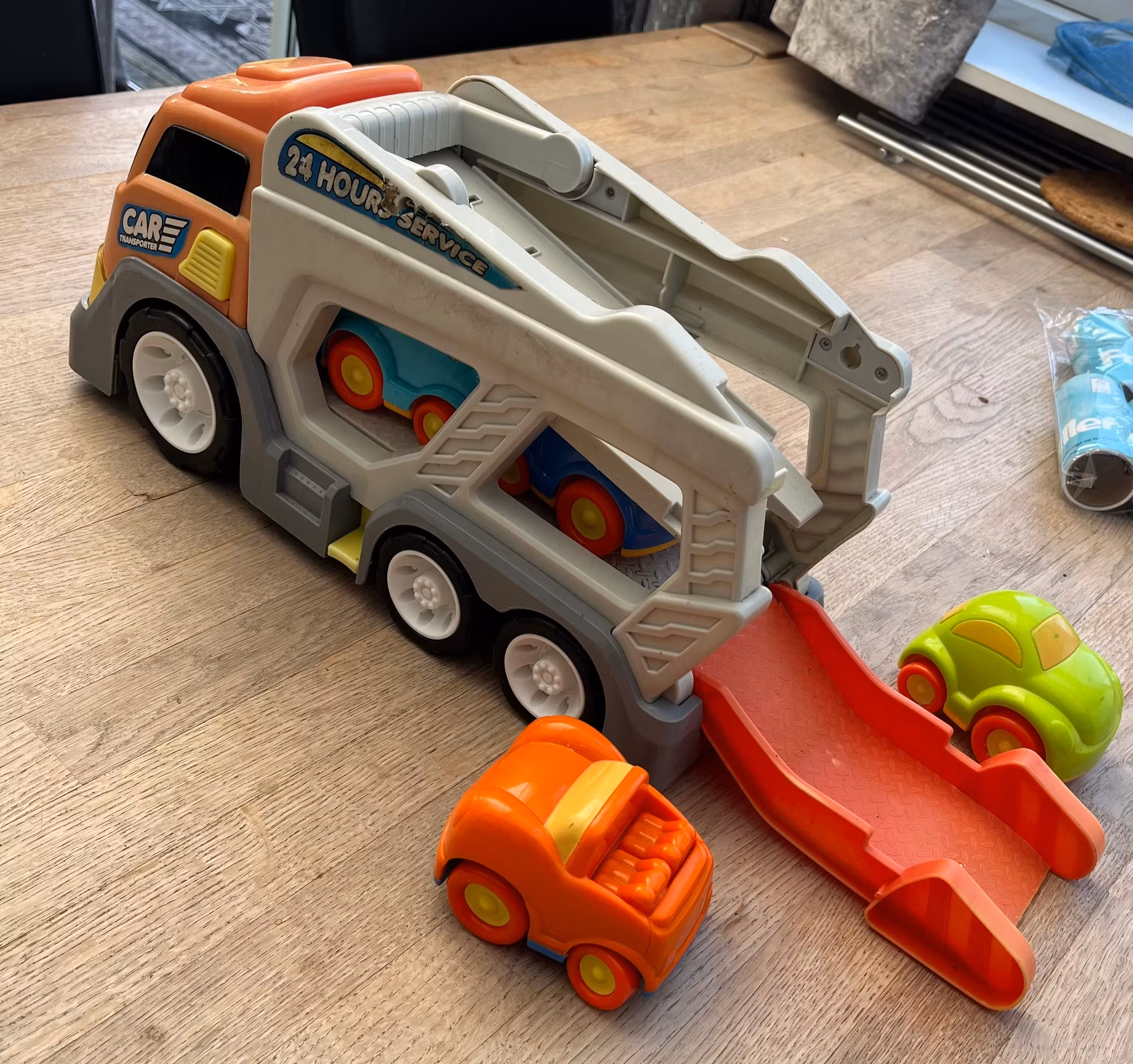 Legetøjsbiltransporter