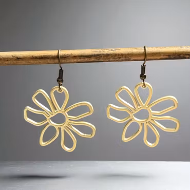 Crazy Daisy" øreringe!