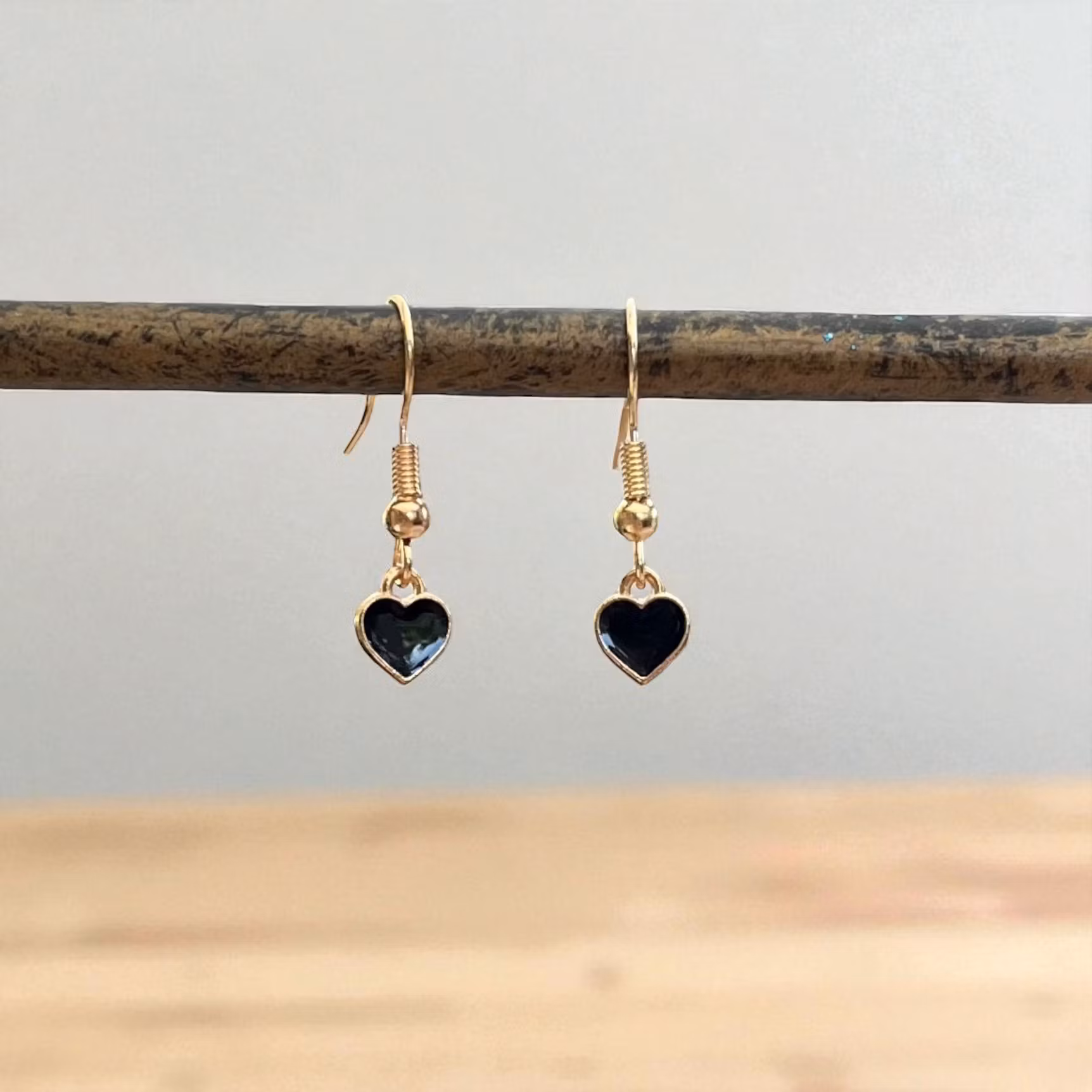 Sorte hjerteøreringe