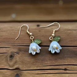 Liljekonval Øreringe