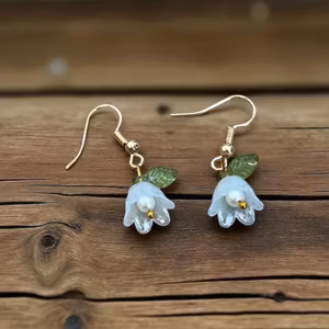 Liljekonval Øreringe