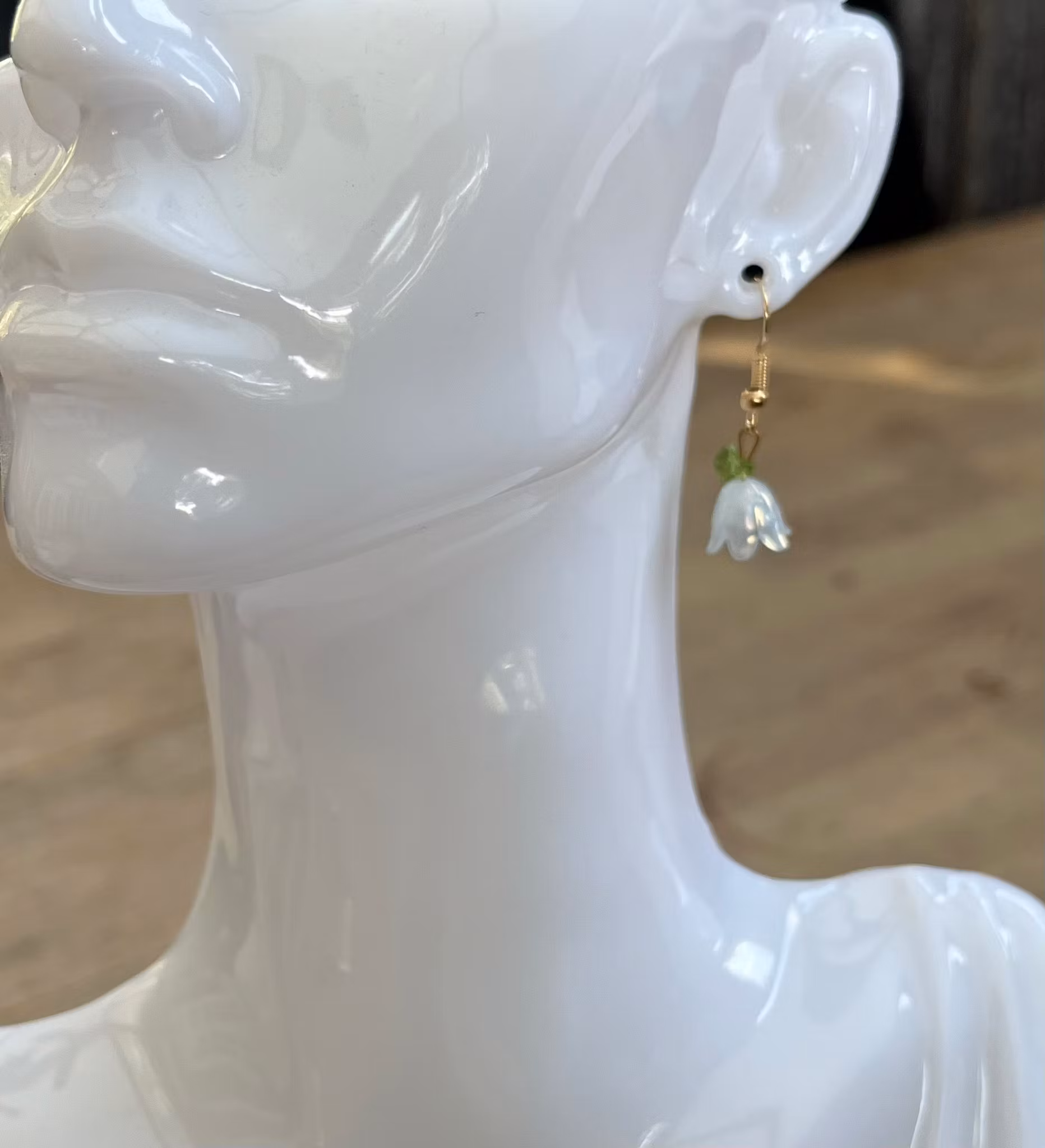 Liljekonval Øreringe