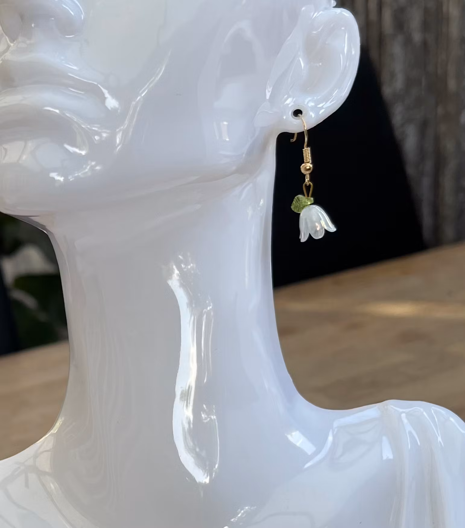 Liljekonval Øreringe