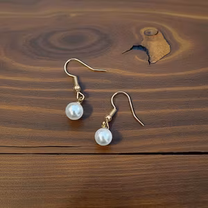 Klassiske perleøreringe