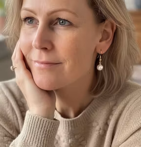 Klassiske perleøreringe