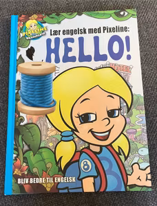Lær engelsk med Pixeline: Hello! – aktivitetsbog til børn