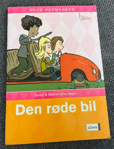 Den røde bil – børnebog til små bilentusiaster