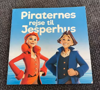Piraternes rejse til Jesperhus – børnebog med eventyr