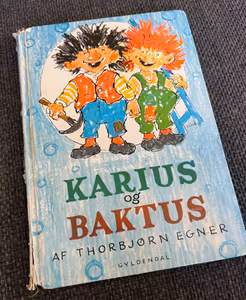 Karius og Baktus – klassisk børnebog af Thorbjørn Egner