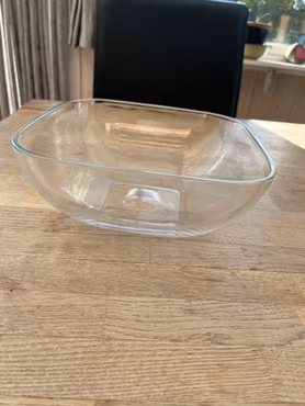 Spiegelau firkantede glasskål - 24 x 24