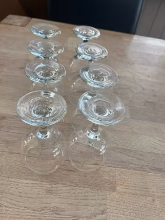 8 stk. vinglas