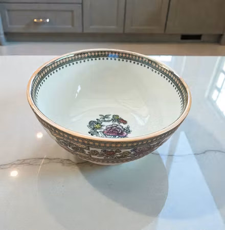Vintage fajanceskål