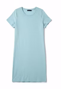 Afslappet T-shirt-kjole – str. L