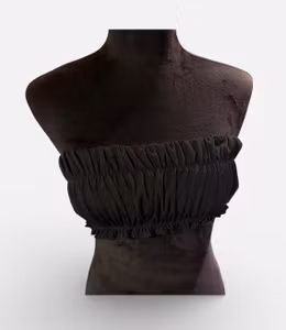 Sort tubetop til dame – str. M