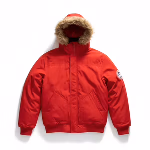 Alternativ Jeanswear rød vinterparka – str. XL