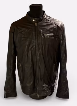 Læderjakke - Selected Homme str. XL-XXL