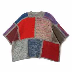 Patchwork-strik - onesize