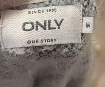 ONLY Rubi oversize-strik med bådhals – str. M