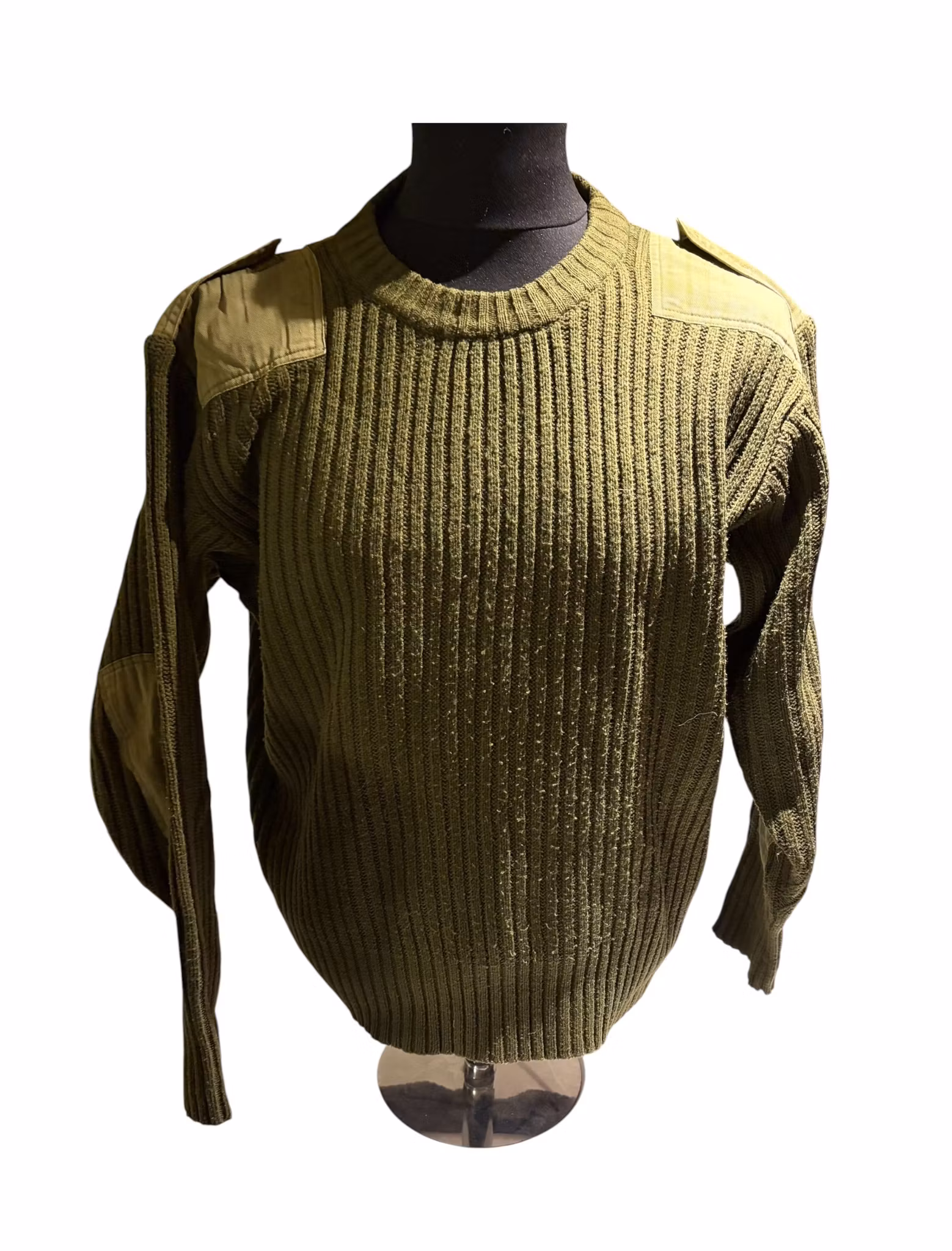 Klassisk NATO Commando-sweater – Armygrøn str. M