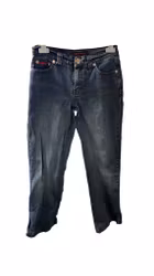 MAPP Mørkeblå Denim Jeans – Str. L (Længde 32) – 100% Bomuld