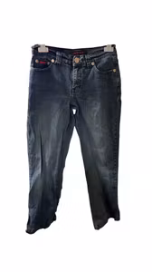 MAPP mørkeblå jeans i bomuld – str. L, længde 32