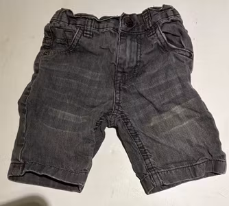 Mads & Mette mørkegrå denimshorts – str. 98