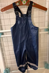 Basecamp regnbukser m. seler – Mørkeblå – Str. 92