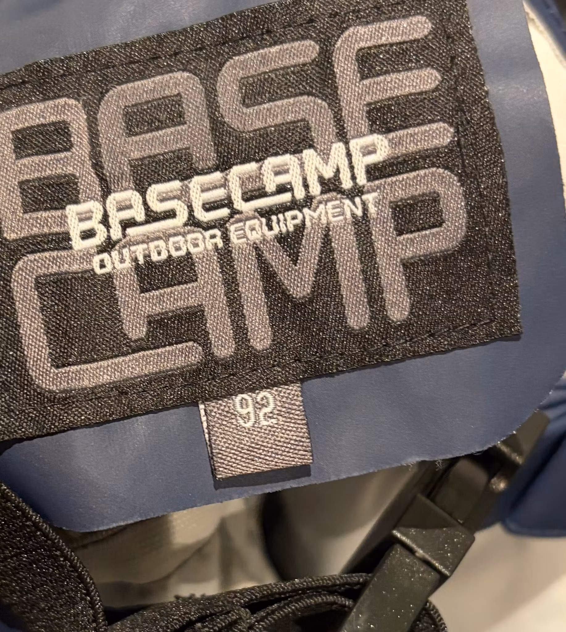 Basecamp regnbukser m. seler – Mørkeblå – Str. 92