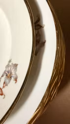 8 stk. KPM Kjøbenhavns Porcellains Maleri.